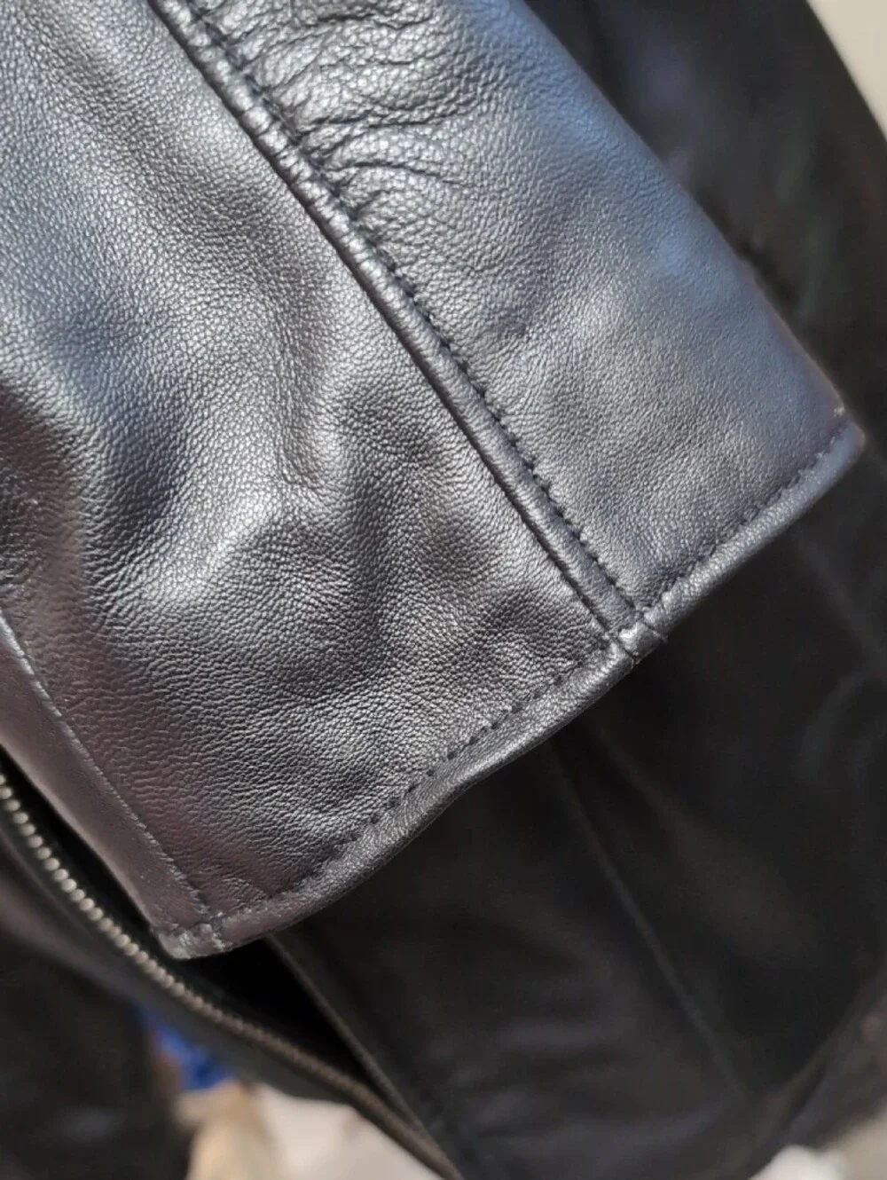 Pelle Studio Black Leather Bomber Jacket Wilson's Leather